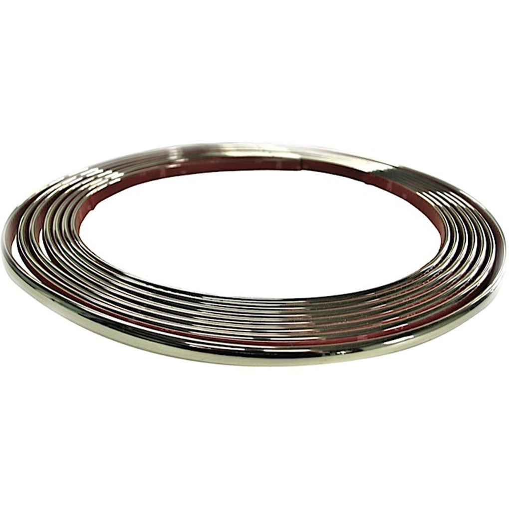 Cowles ProtektoTrim 37-530 7/16in. Half Round 20ft. Kit Wheel Well Molding Chrome