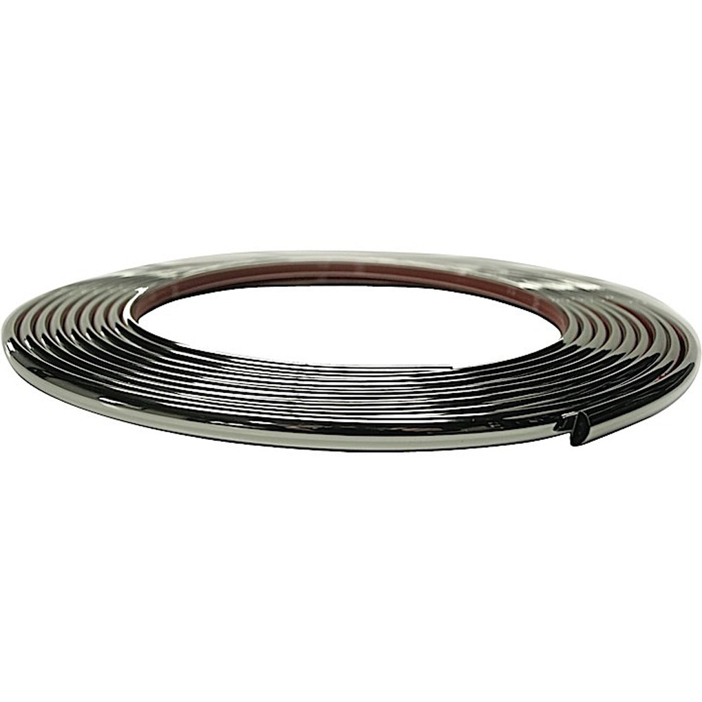 Cowles Protekto Trim 37-630 3/8in. Half Round 20ft. Kit Chrome Molding