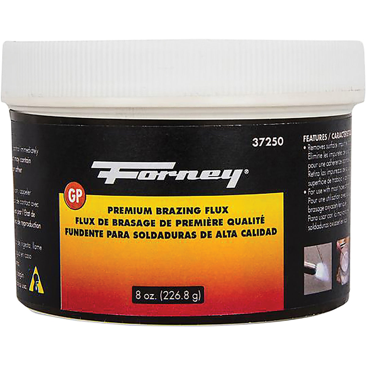 Forney - 37250 - Brazing Flux, 1/2 Pound