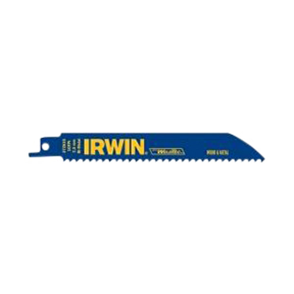 Irwin Hanson 372610 6 10 TPI Metal & Wood Cutting Reciprocating WeldTec Bi-Metal Blade