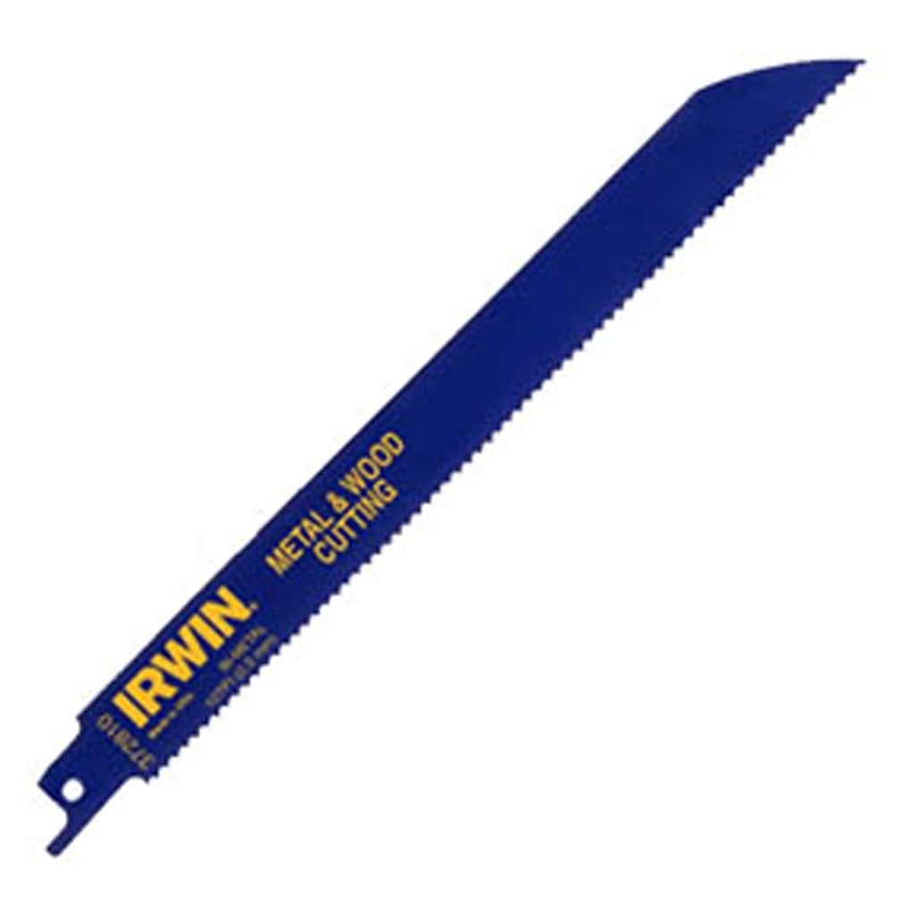 Irwin Hanson 372810 8 10 TPI Metal & Wood Cutting Reciprocating WeldTec Bi-Metal Blade