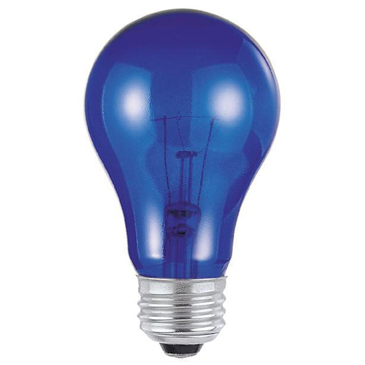 Westinghouse - 0344548 - 25 W A19 A-Line Incandescent Bulb E26 (Medium) Blue 1 Pack
