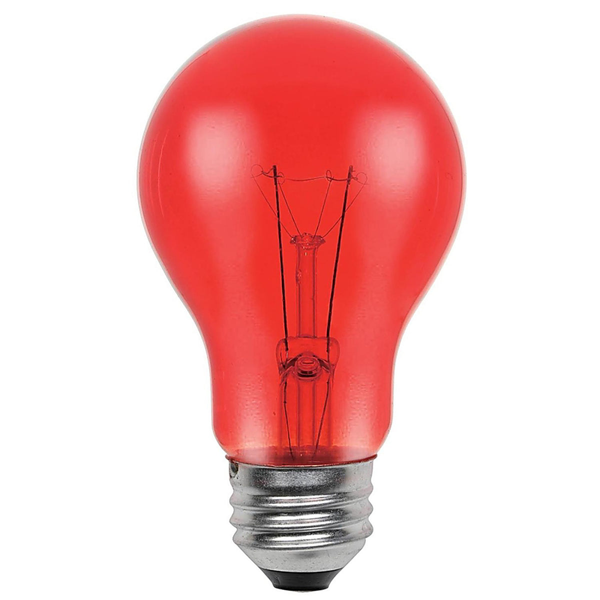 Westinghouse - 0344648 - 25 W A19 A-Line Incandescent Bulb E26 (Medium) Red 1 Pack