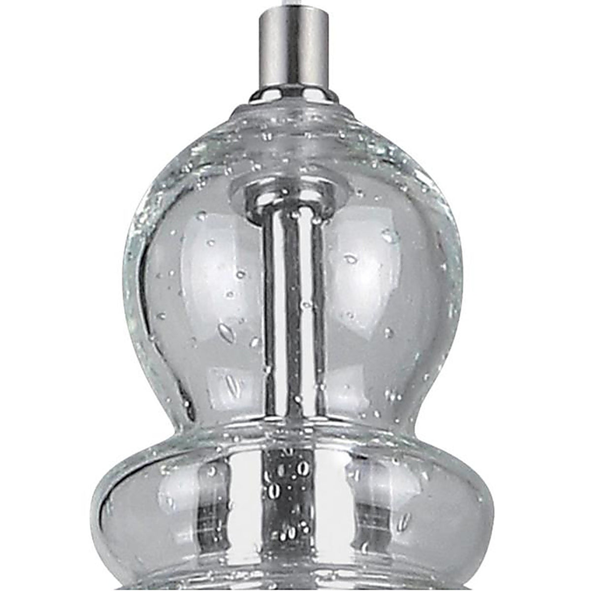 Westinghouse - 6100700 - Fiona Brushed Nickel 1 Lights Mini Pendant Light