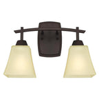 Westinghouse 63074 Midori 2-Light Oil Rubbed Bronze Wall Sconce