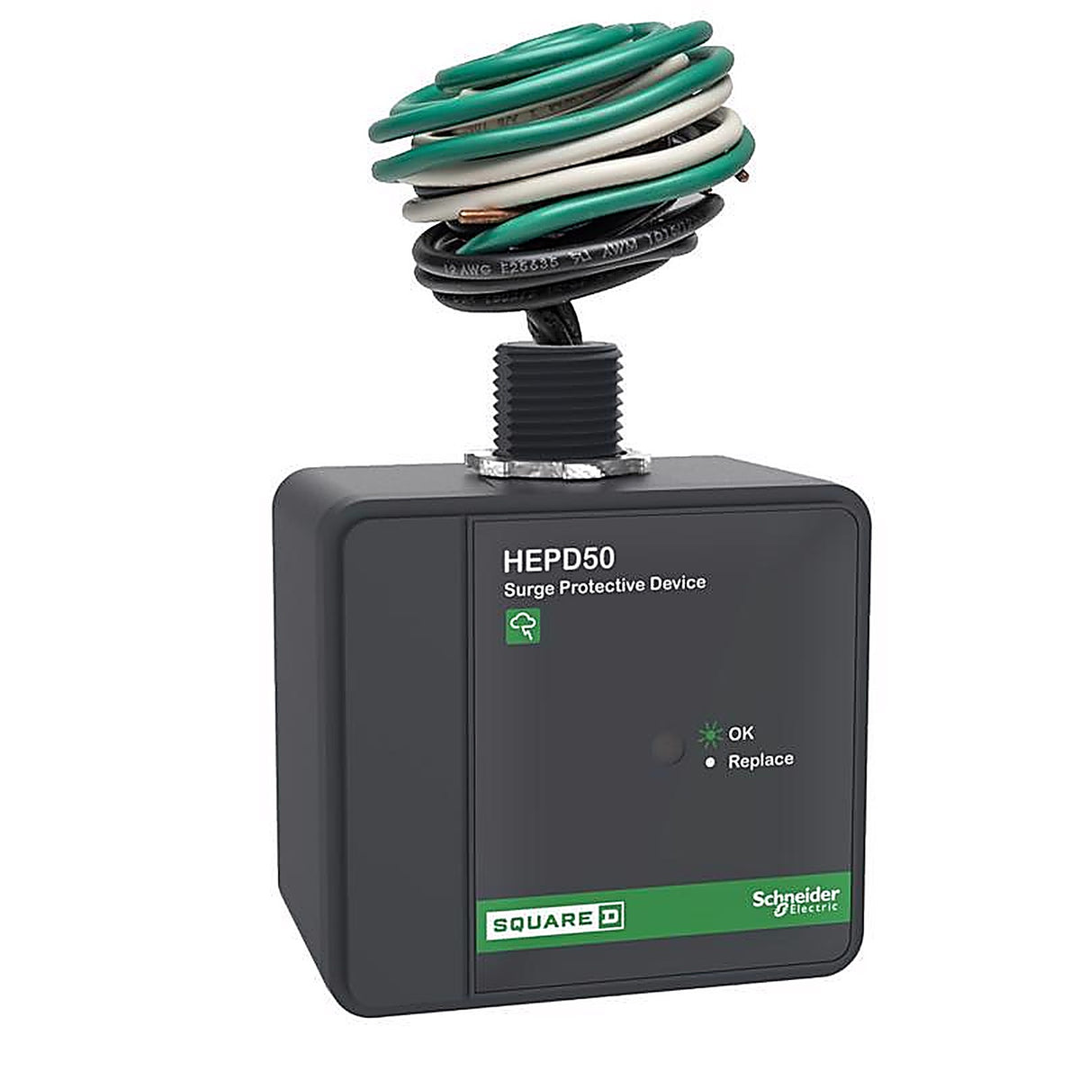 Square D HEPD50 Electric 200 amps Surge Home Electronics Protective Device