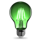 Feit Electric A19/TG/LED A19 E26 (Medium) Filament LED Bulb Green 30 W 1 pk