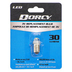 Dorcy 41-1643 LED Flashlight Bulb 3 volt Bayonet Base