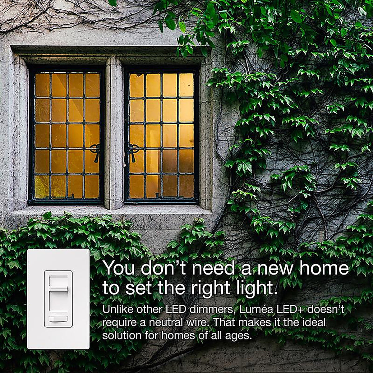 Lutron LECL-153PH-LA Lumea Light Almond 150W for CFL and LED / 600W for incandescent and halogen watt 3-Way Dimmer Switch