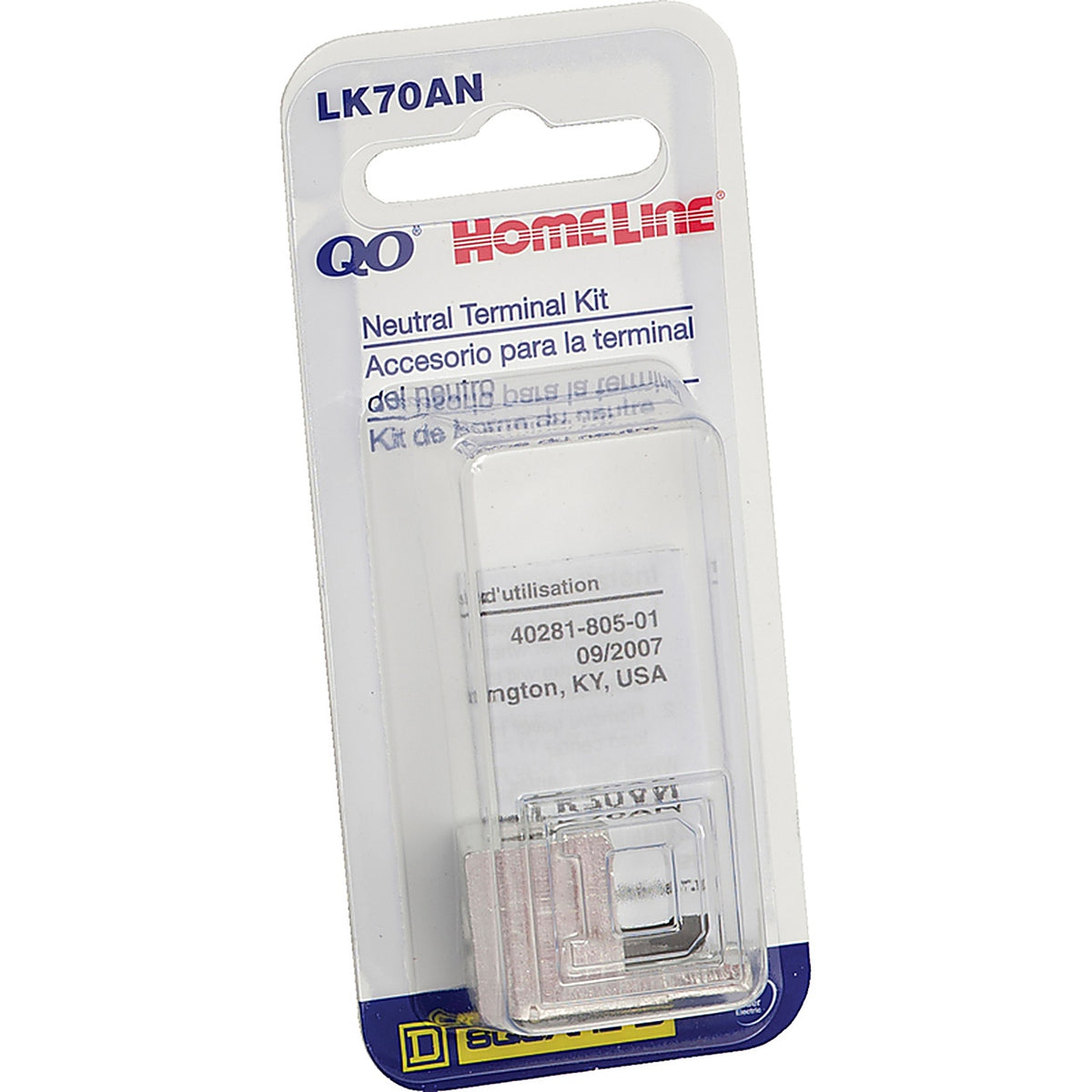 Square D LK70ANCP Electric Neutral Lug 1/Pack