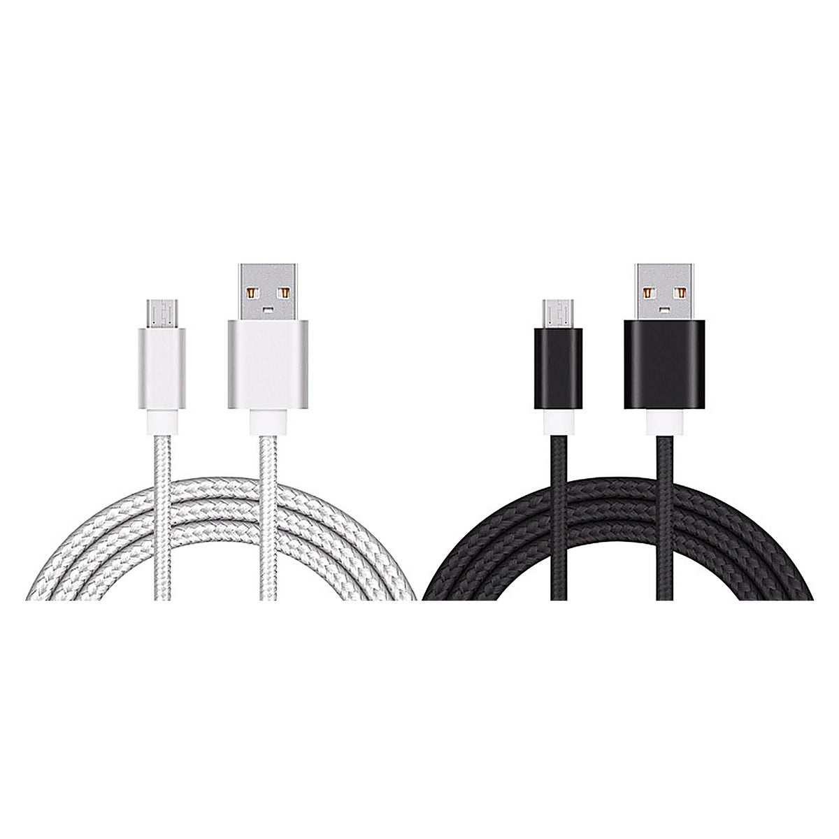 FabCordz SOY-022 6 ft. L USB Charging and Sync Cable 2/Pack