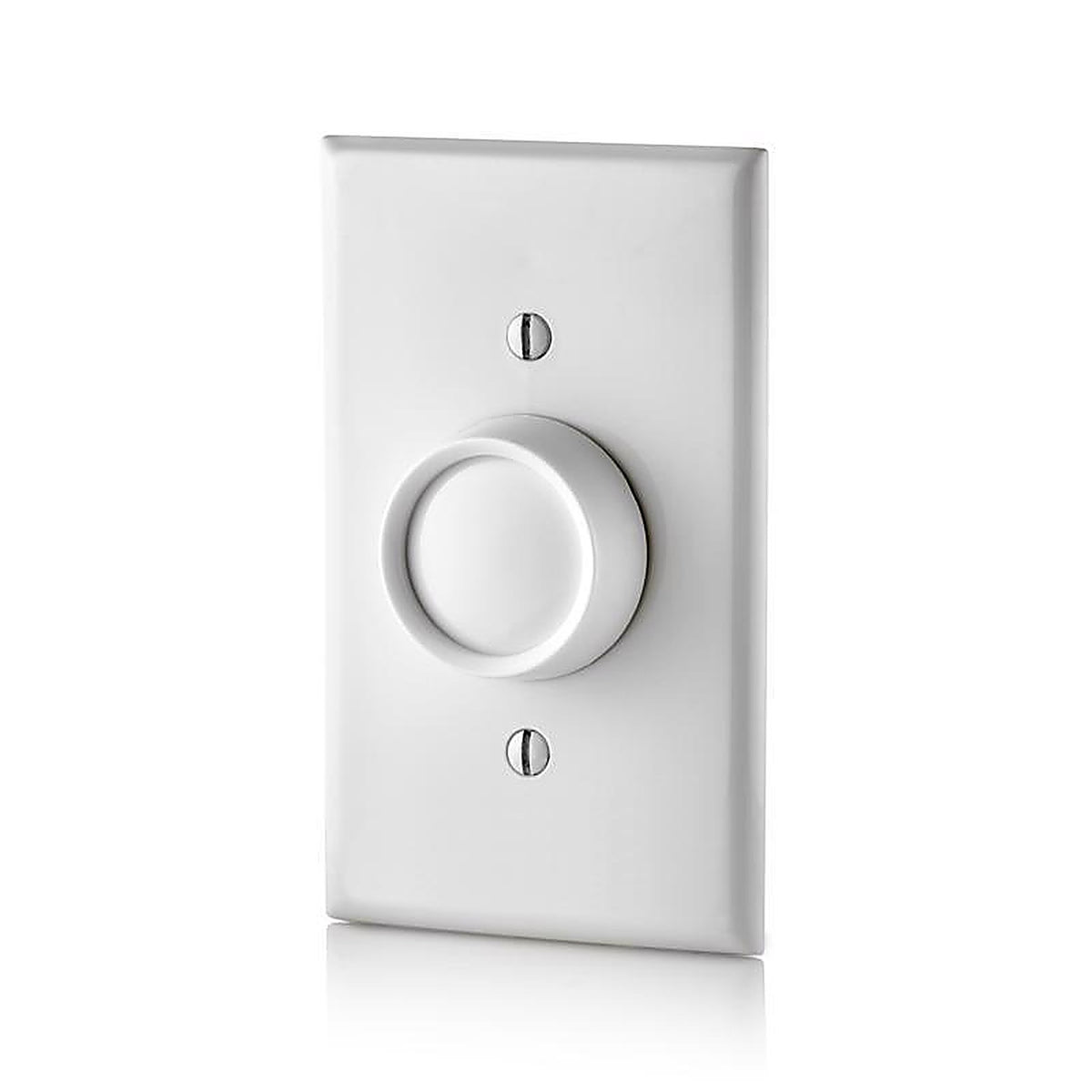 Leviton RNL06-TW Trimatron Light Almond & White 600 watt Rotary Dimmer Knob