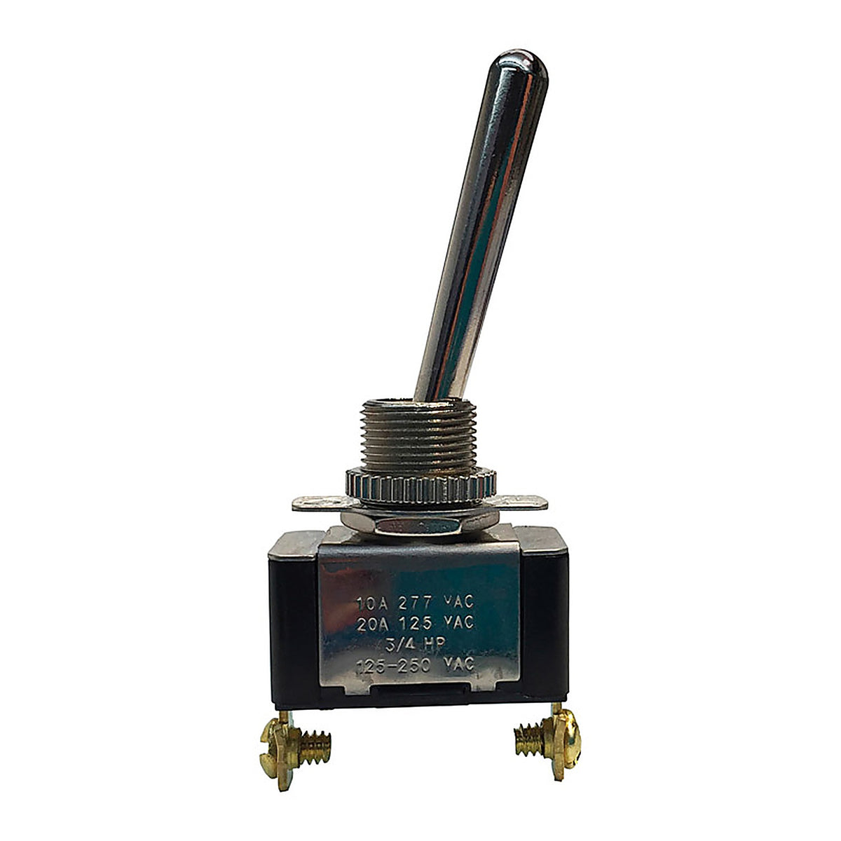 Gardner Bender - GSW-11 - 10 Amps Toggle Switch Black/Silver 1 Pack