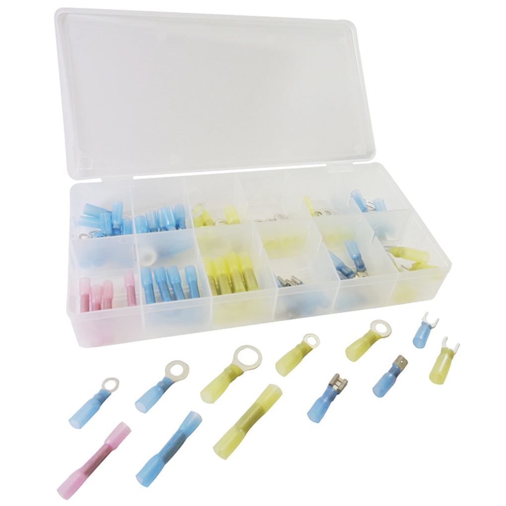 ATD - 383 - 75 Piece Heat Shrinkable Terminal Assortment