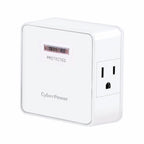 Cyberpower - HT200W - Home Office 0 Ft. L 2 Outlets Wall Tap White 1500 J