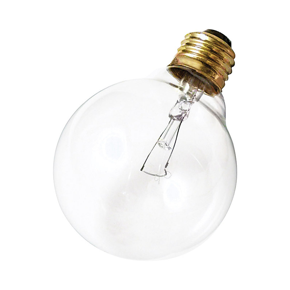 Satco - S3447 - 25 W G25 Decorative Incandescent Bulb E26 (Medium) Soft White 1 Pack