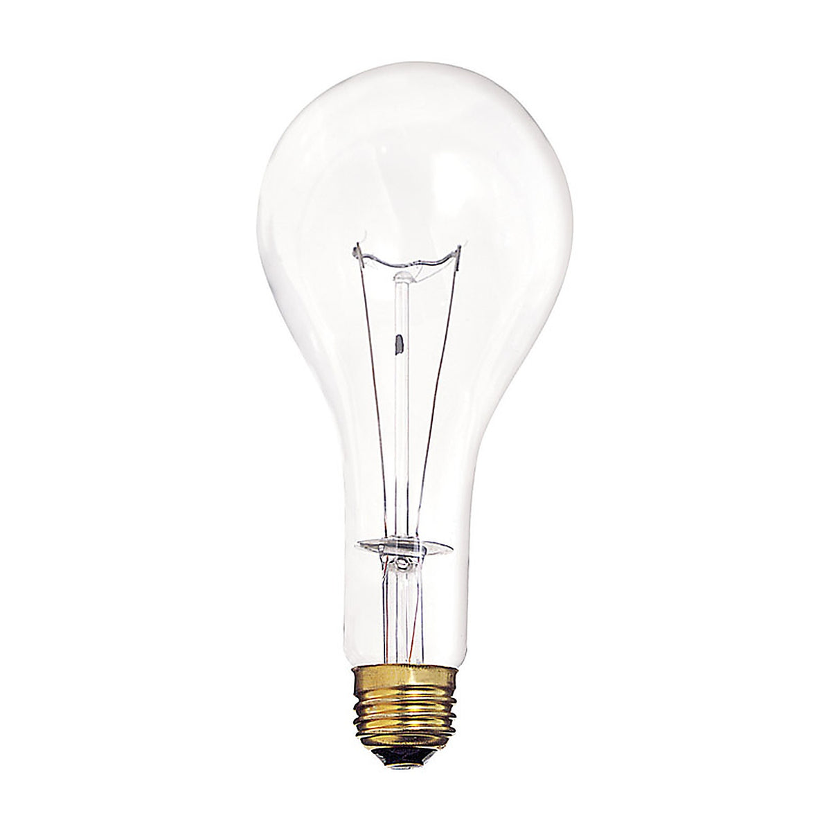 Satco - S4959 - 300 W Ps25 A-Line Incandescent Bulb E26 (Medium) Warm White 1 Pack