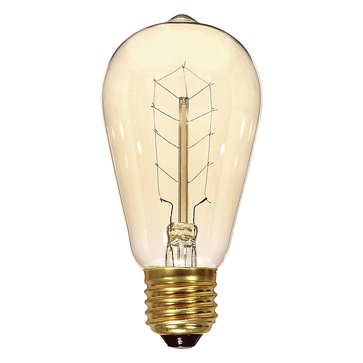 Satco - S2414 - 40 W St19 Specialty Incandescent Bulb E26 (Medium) Soft White 1 Pack