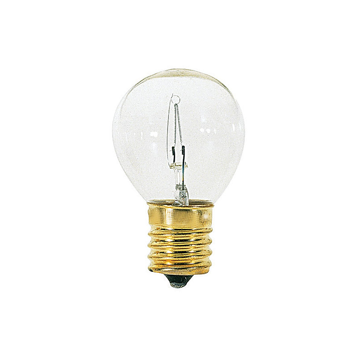 Satco - S3729 - 40 W S11 Nightlight Incandescent Bulb E17 (Intermediate) Soft White 1 Pack