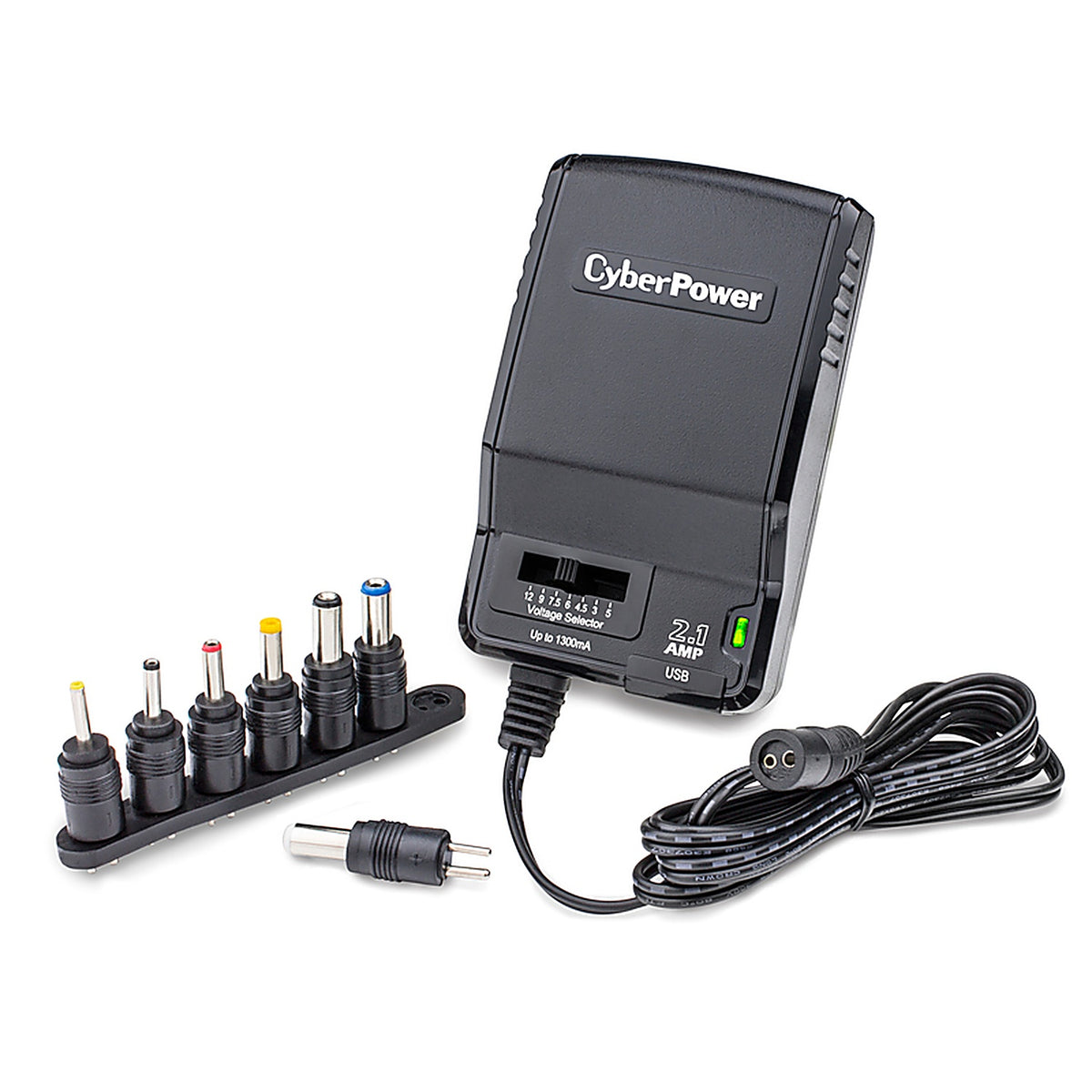 Cyberpower - CPUAC1U1300 - 20 AWG 3-12 V 2.3 In. L Power Adapter