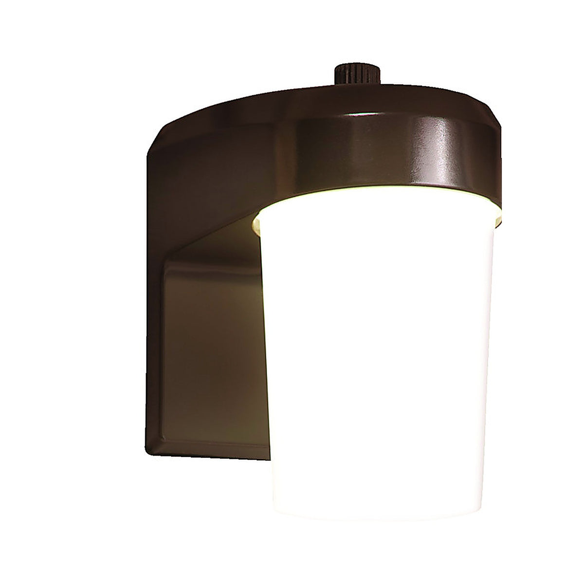 Halo FE08A40FDB Bronze Dusk to Dawn LED Jelly Jar Light w/Photocell