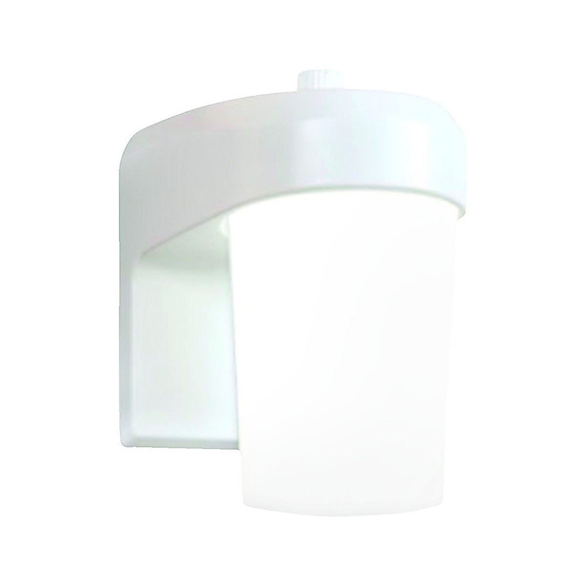 Halo FE08A40FDW White Dusk to Dawn LED Jelly Jar Light w/Photocell