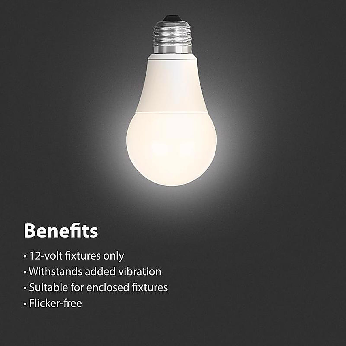 Feit Electric BOM60930CALED12 A19 E26 (Medium) LED Bulb Warm White 60 W 1 pk