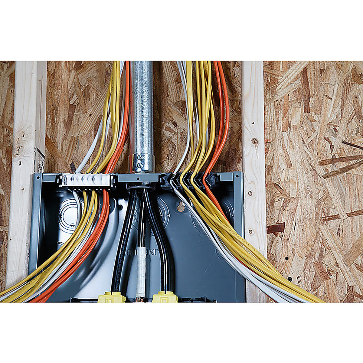 Square D HOM2040M100PQCV HomeLine 100 amps 120/240 volt 20 space 40 circuits Combination Mount Load Center Main Breaker Kit