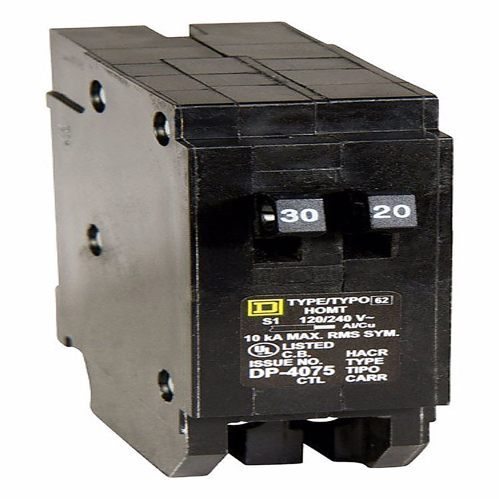 Square D HOMT3020CP 120/240 amps Plug In Single Pole Circuit Breaker