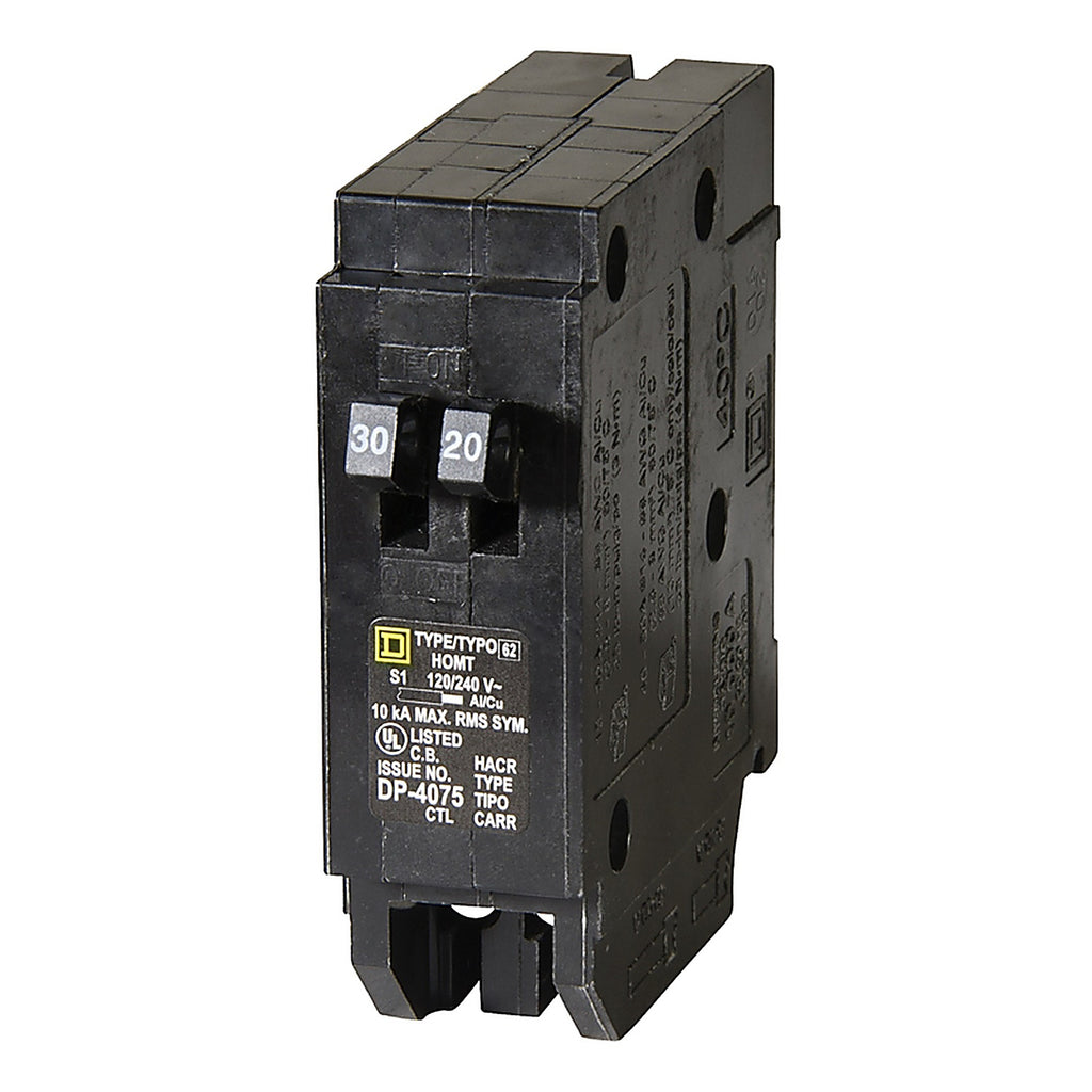 Square D HOMT3020CP 120/240 amps Plug In Single Pole Circuit Breaker