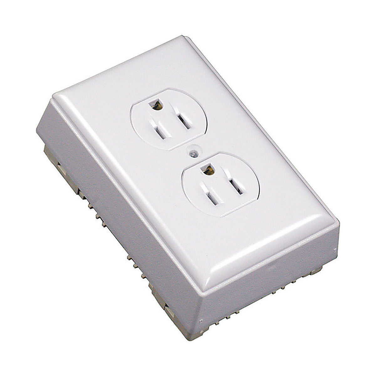 Legrand NMW2-D Wiremold 4.75 in. Rectangle PVC 1 gang Box Extension White