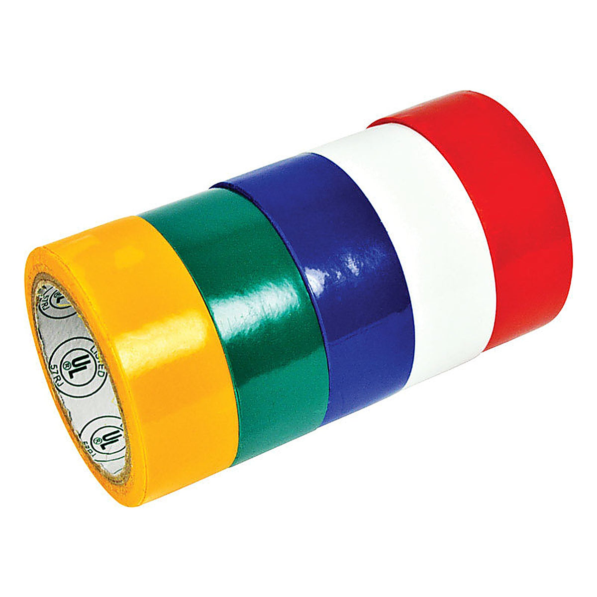 Gardner Bender GTPR-575 3/4 in. W x 12 ft. L Assorted PVC Electrical Tape