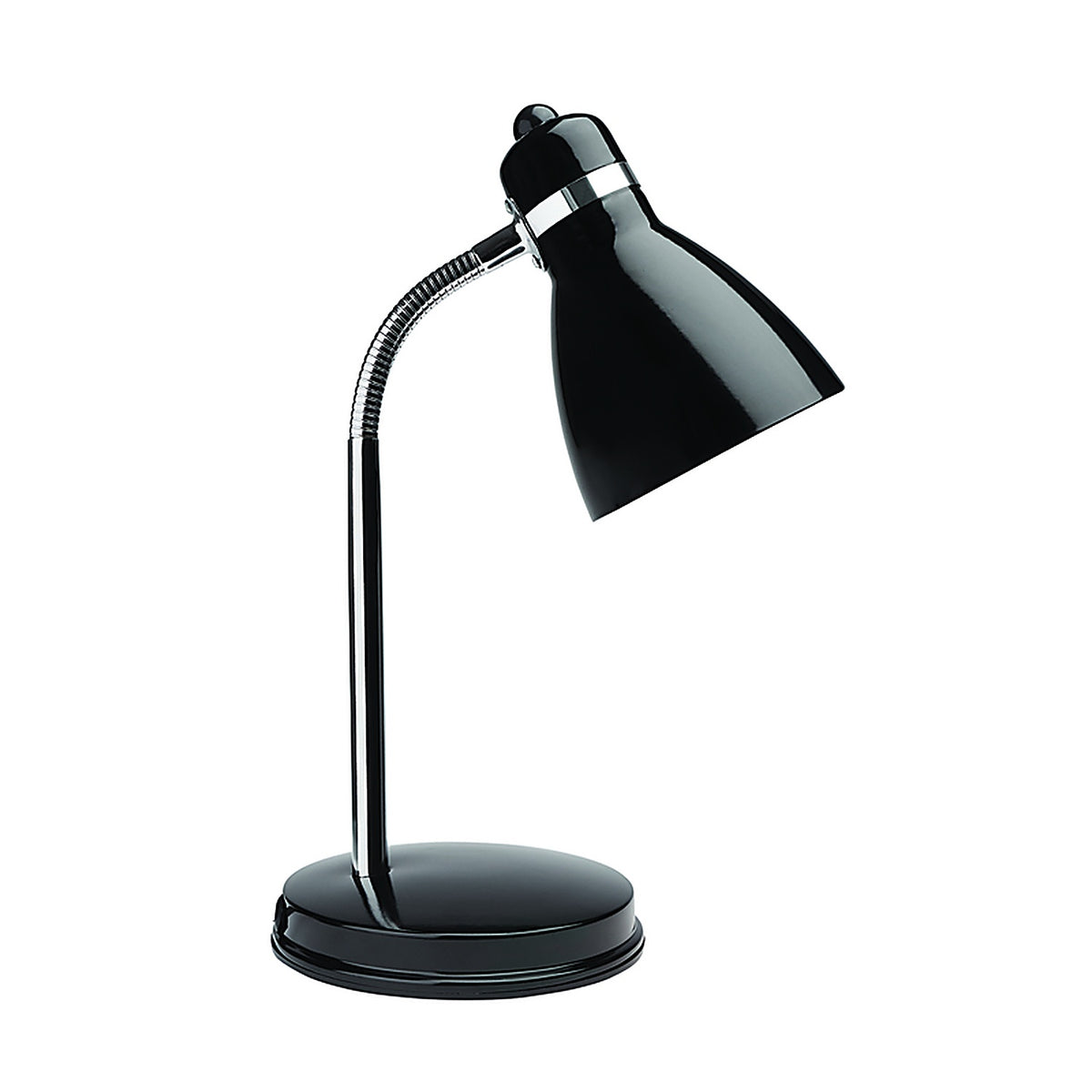 Newhouse Lighting NHDK-OX-BK Oxford 13 in. Black Desk Lamp
