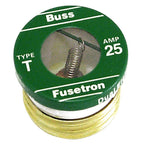 Bussmann BPT-25 25 amps Time Delay Plug Fuse 2/Pack