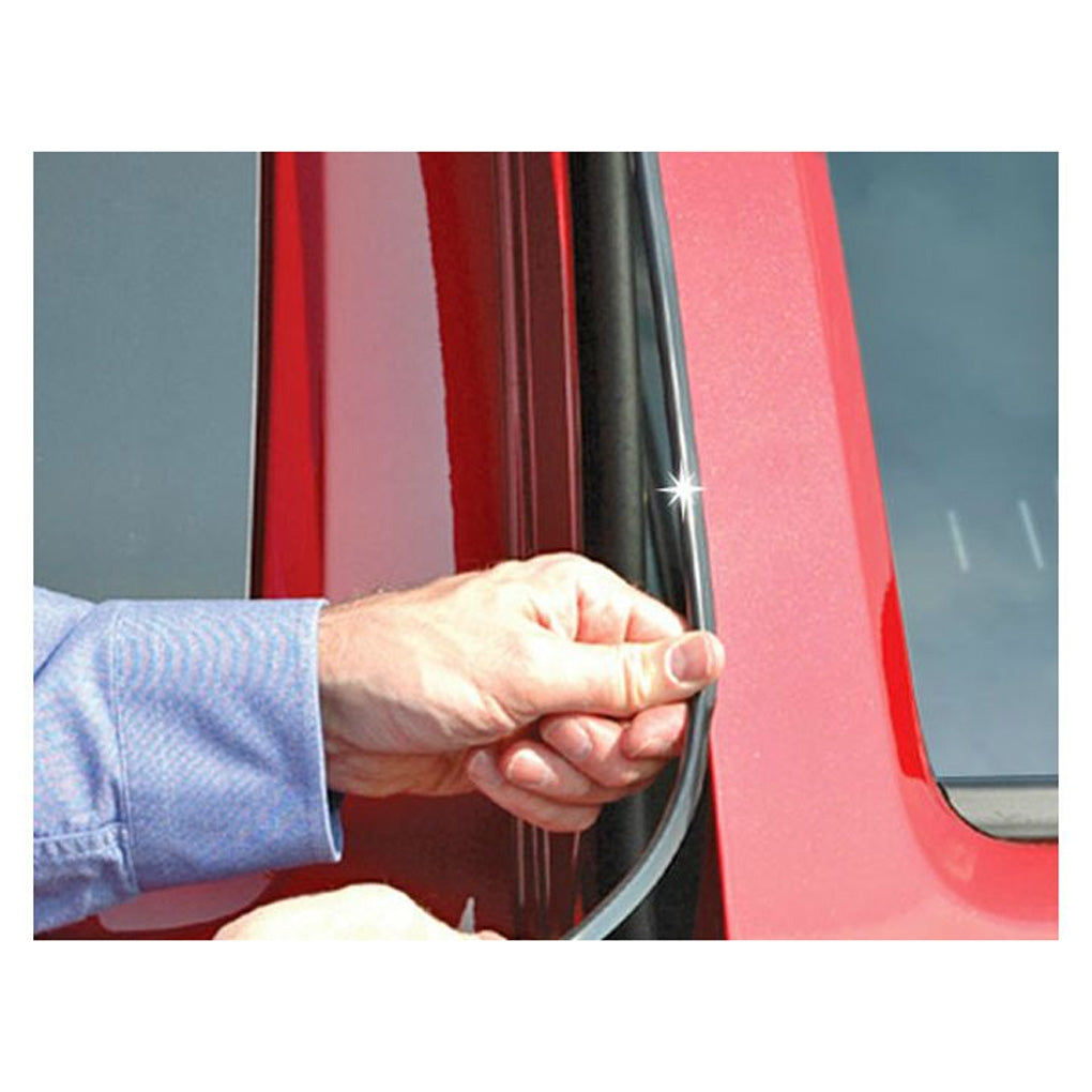 Cowles Protekto Trim 39-241 Full Size 400ft. Reel Black Door Edge Guard