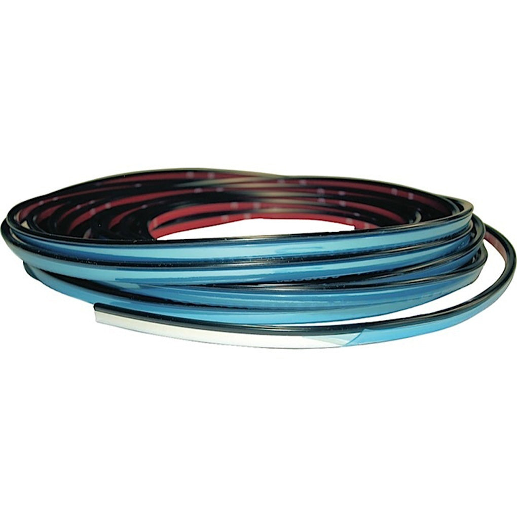 Cowles Protekto Trim 39-650 Door Edge Guard 3/8in. Tape-on w/Bead 50ft. Kit Chrome