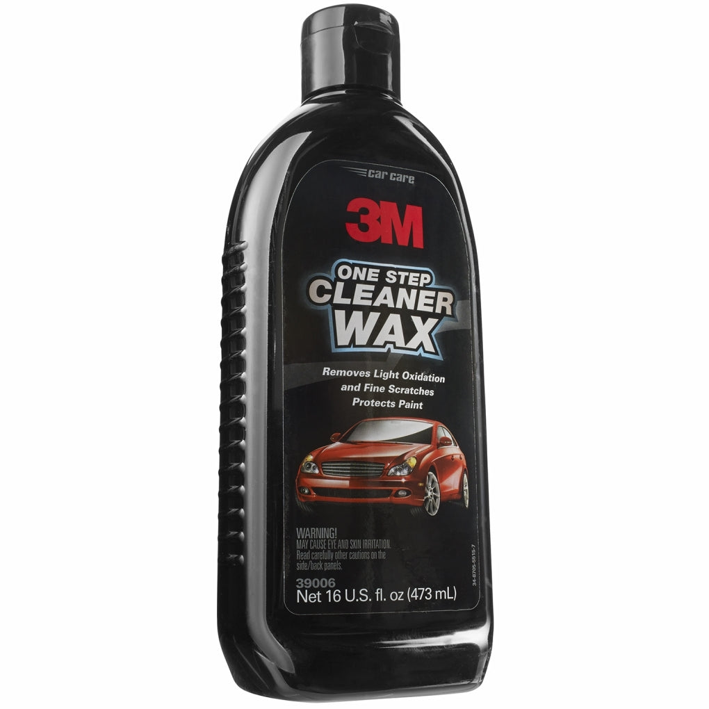 3M 39006 One Step Cleaner Wax, 16 ounce