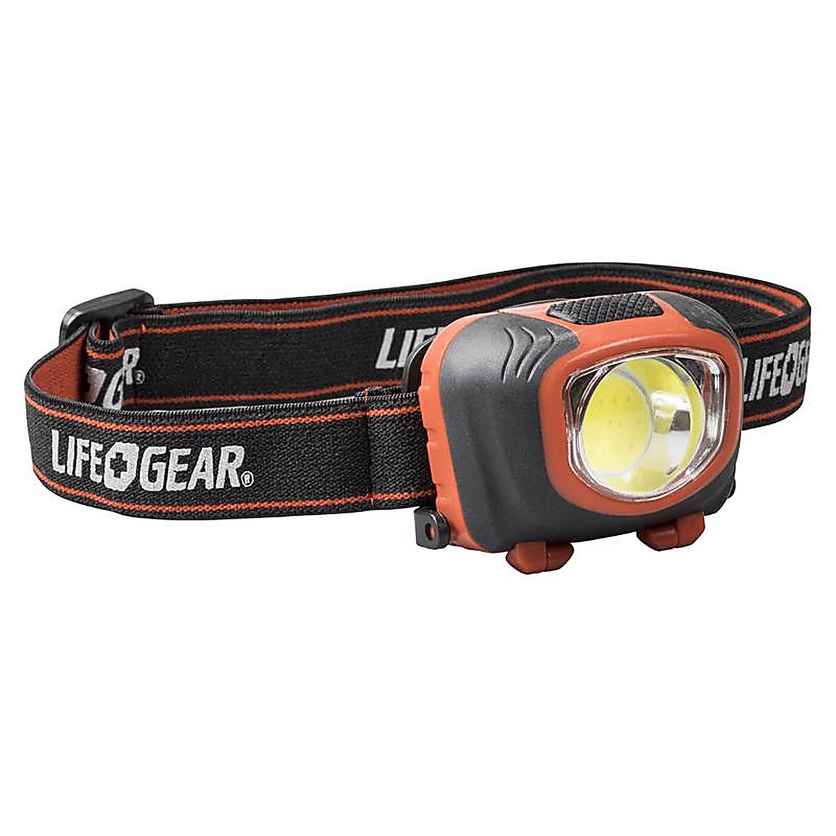 Life + Gear - 413765 - +gear Storm Proof 260 LM Black/Red LED Head Lamp Aaa Battery