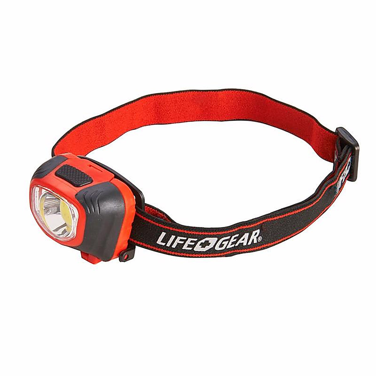 Life + Gear - 413765 - +gear Storm Proof 260 LM Black/Red LED Head Lamp Aaa Battery
