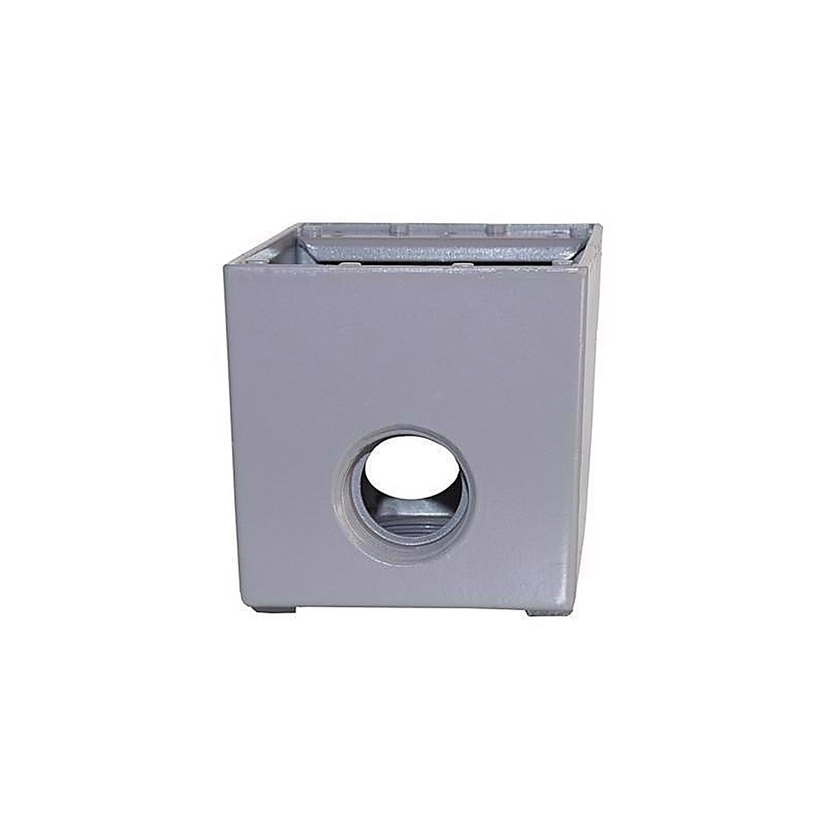 Sigma Electric 14256 4-1/2 in. Rectangle Metallic 1 gang Weatherproof Box Gray