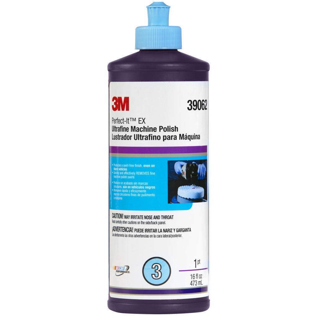 3M 39062 Perfect-It Ultrafine Machine Polish, 16 ounce