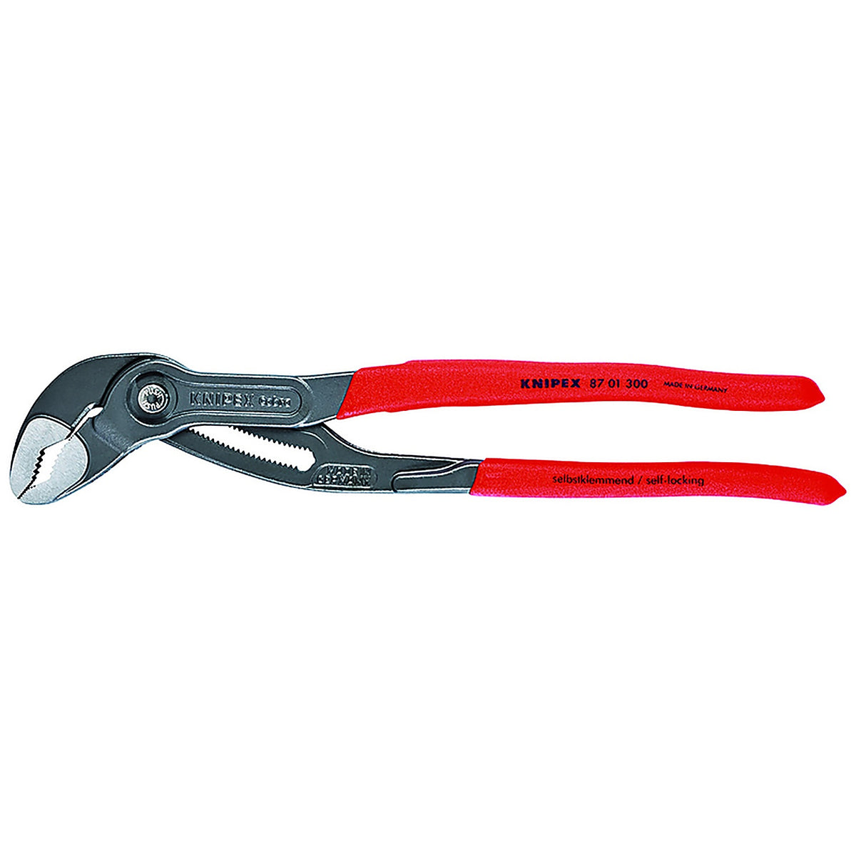 Knipex - 87 01 300 SBA - Cobra 12 In. Chrome Vanadium Steel Water Pump Pliers