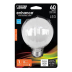 Feit Electric BPG2560W927CAFL Enhance G25 E26 (Medium) LED Bulb Soft White 60 W 1 pk