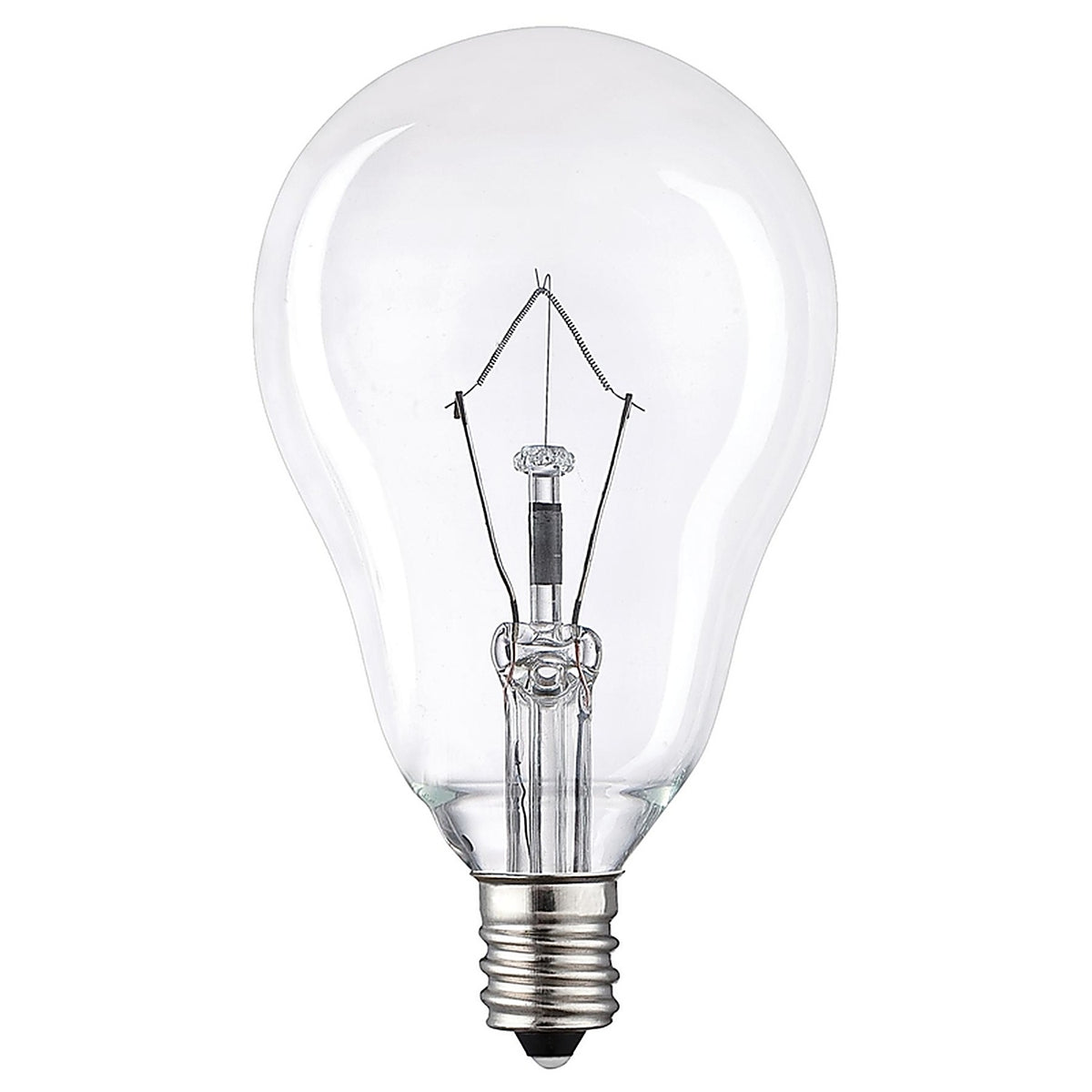 Westinghouse - 0321648 - 40 W A15 Decorative Incandescent Bulb E12 (Candelabra) Warm White 2 Pack