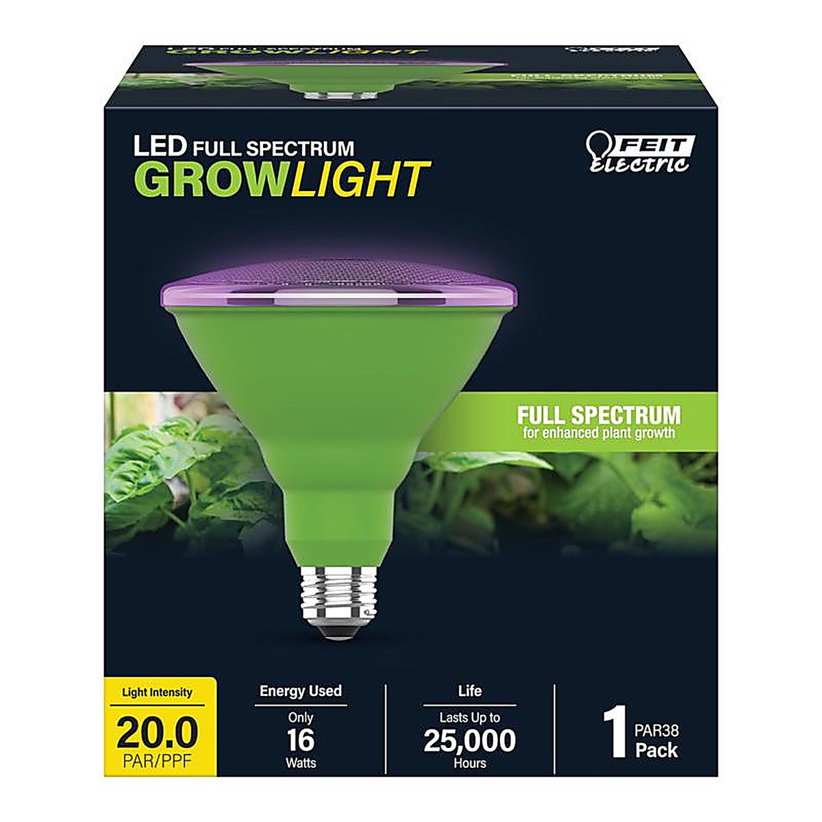 Feit Electric PAR38/GROW/LED PAR38 E26 (Medium) LED Grow Light Blue 1 pk