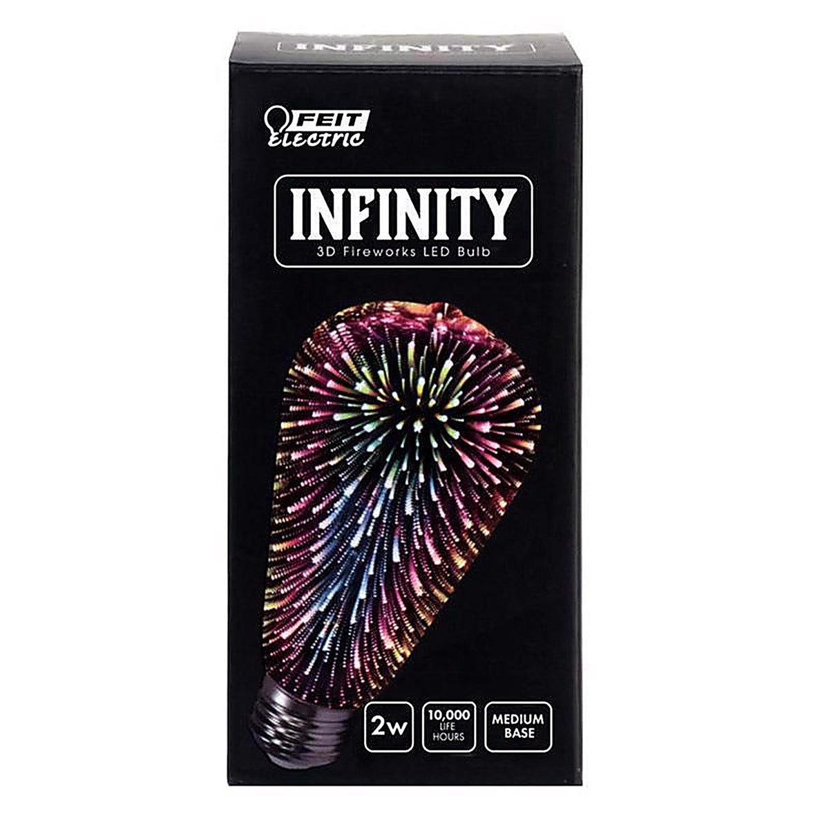 Feit Electric ST19/PRISM/LED Infinity ST19 E26 (Medium) LED Bulb Color Changing 1 pk