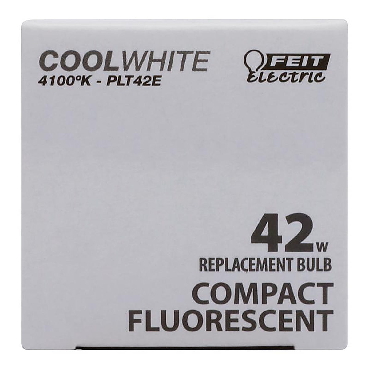 Feit - PLT42E/41 - 42 W Pl 1.8 In. D X 6.59 In. L Cfl Bulb Cool White Specialty 4100 K 1 Pack