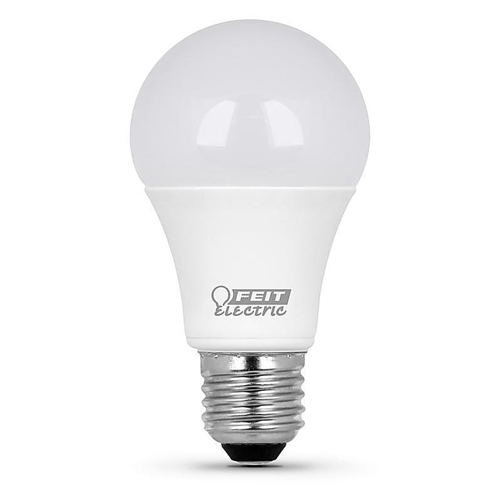 Feit - A80085010KLED10 - A19 E26 (Medium) LED Bulb Daylight 60 Watt Equivalence 10 Pack