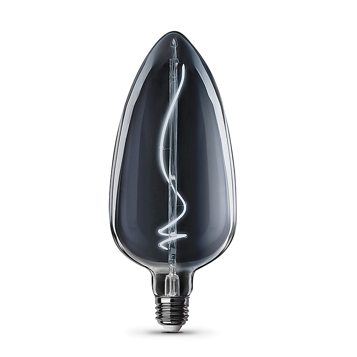 Feit Electric TD/7/SMK/FIL Tear Drop E26 (Medium) Filament LED Bulb Smoke Daylight 60 W 1 pk