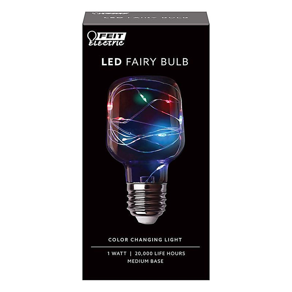 Feit Electric FY/NP/RGB/LED Fairy Cylinder E26 (Medium) LED Bulb Multi-Colored 1 pk